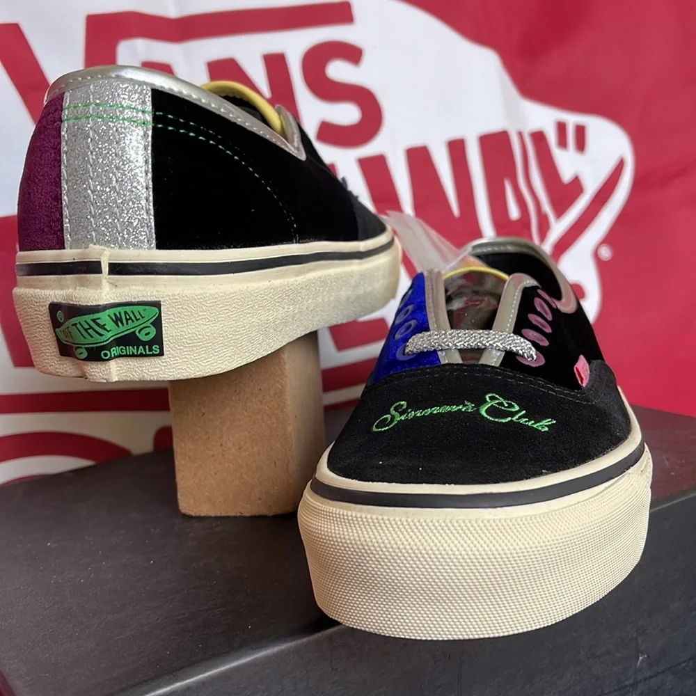 Vans Og Authentic Lx (Sinner'sclb)Bktrnsprntyw VN0A45JJ03E WMNS sneakers
